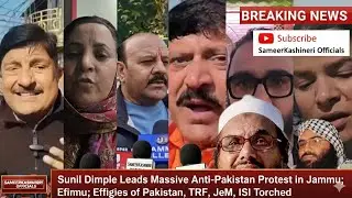 Restart Operation Sindoor&rsquo;: Sunil Dimple&rsquo;s Strong Message to PM After Nowgam Blast...!!!