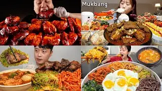 BEST *SATISFYING BIG BITES* MUKBANG ASMR COMPILATION pt.61
