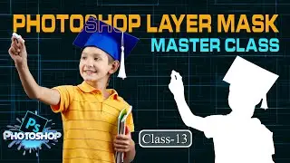 Photoshop Basic to Advance  Bangla tutorial Part 13 || Photoshop cc 2024 | Layer Mask | #photoshop
