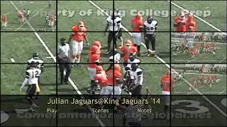 VTS 01 0 Julian Jaguars@King College Prep Football '14 Coach L Williams Cameramanjon/CPS/Chicago