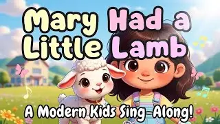 👉 “Mary Had a Little Lamb 🐑🎶 | Fun Modern Sing-Along for Kids!”