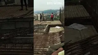 BBS work for slab casting prepare#shortvideo #viral #civilengineering #trending