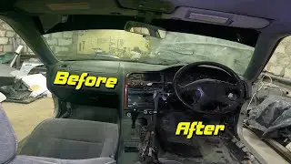 Разбор салона Nissan Skyline r33