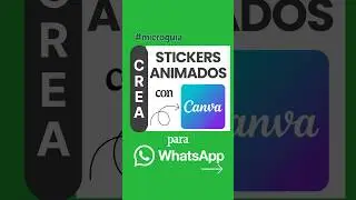 stickers animados con Canva para WhatsApp