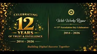 12 Years. Countless Memories. One Vision | Web Works Anniversary