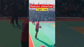 Resham Chhantyal at Tiger cup 2081 #nepalvolleyball #volleyballplayers #volleyball Pokhara rangasala
