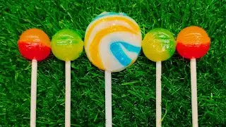 ASMR | Looking for Rainbow Round Lollipop Unboxing and Review Satisfying Video Magic Pop