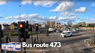 🚌 473 full bus route (North Woolwich- Stratford)