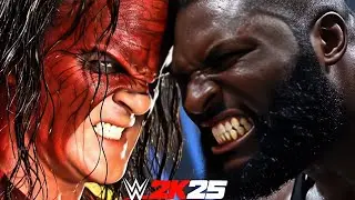 MONSTER vs MONSTER! Kane vs Omos &ndash; Hell in a Cell | WWE 2K25