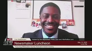 Milwaukee Press Club & WisPolitics.com Newsmaker with David Crowley