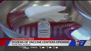 Dozens of vaccine centers opening in Russia