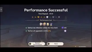 5.5 Imaginarium Theater 7.3 Million HP boss Barbara SOLO stellar star