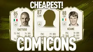 CHEAPEST ICON CDMS TO FIT YOUR SQUADS - FIFA 20 ULTIMATE TEAM