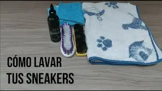 &iquest;C&oacute;mo limpiar tus sneakers?/Probando Realcleaning