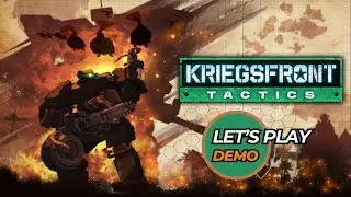Kriegsfront Tactics turn-based mecha tactics RPG DEMO