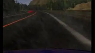 Car Loses Control In Rain