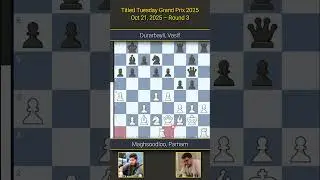 🇮🇷 Parham Maghsoodloo vs Vasif Durarbayli 🇦🇿 | Titled Tuesday Grand Prix 2025 | Round 3
