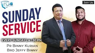 FGC Hindi Congregation | Sunday Service | 21 Dec 2025 | Pr Binny Kurian