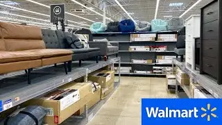 WALMART FURNITURE SOFAS COUCHES CHAIRS TABLES HOME DECOR SHOP WITH ME SHOPPING STORE WALK THROUGH