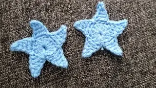 How to make these crochet stars for a key holder . #Crochetstar #crochet #yarning