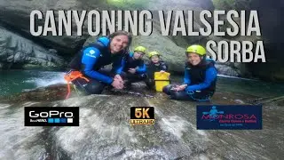 Canyoning in Sorba creek | Monrosa rafting - Valsesia