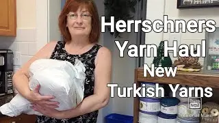 Herrschners Yarn Haul Part 1| Kelebek Turkish Yarn Pack | Premier Cotton Sprout Yarn