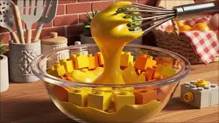 Lego Pancake - Stop Motion Cooking & ASMR