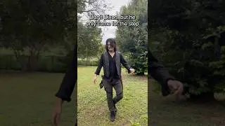 Daryl Dixon, but he only came for the  step #thewalkingdead #daryldixon