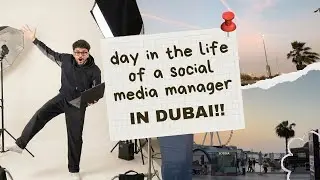 My Life in Dubai as a Social Media Manager (First Vlog)