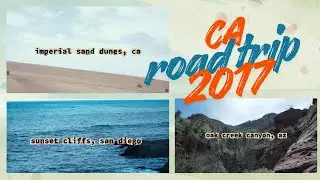 April Roadtrip From NM to CA - 2017 - pt 1