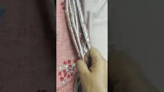 Cutting velvet fabric #sewinghacks #ushajanome #sewingtools #easysewing #embroidery