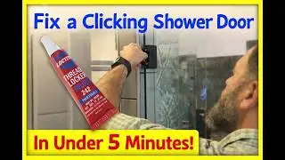 How to Fix a Shower Door Hinge in Under 5 min: Popping or Clicking Hinge