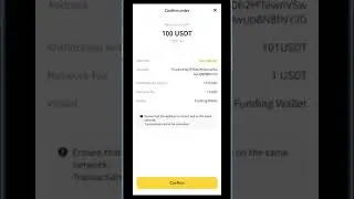 How to Deposit Usdt from Binance to HAHM | Step-by-Step Guide Process