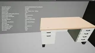 Unreal Engine 4 BIM Data from 3d models