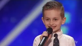 Nathan Bockstahler - Kid Comedian | Auditions Week 1 | America's Got Talent 2016 Full Auditions