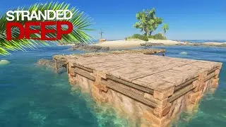 STRANDED DEEP #16 - CONSTRUINDO A FUNDA&Ccedil;&Atilde;O DA MINHA CASA!