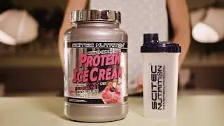 So einfach kann man Scitec Protein Ice Cream ohne Maschine zubereiten!