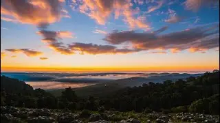 Горы, восходы, закаты, Млечный путь. Таймлапс. Mountains, sunrises, sunsets, Milky Way. Timelapse.