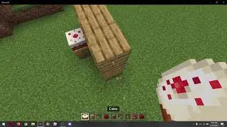 New! (working) cake prank in Minecraft.