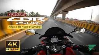 HONDA CBR 250R POV | DOUBLE DECKER FLYOVER | SILKBOARD | BANGALORE