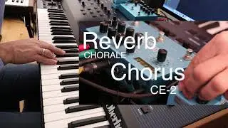 Oberheim OBXa - Examination of Strymon Big Sky and BOSS CE-2w
