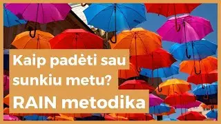 Kaip padėti sau sunkiu metu? RAIN Įsisąmoninimo, atjautos sau metodika