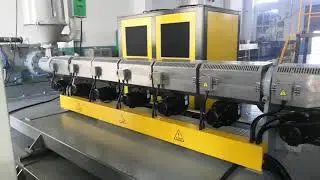 Corrugated PP Hollow Sheet Extrusion Machine special designed for making S shape PP corrugated sheet