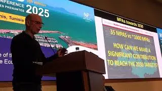 MPA4Change project pitch at the WestMED Stakeholder Conference 2025 in Tunis
