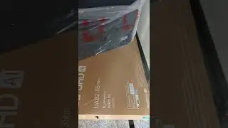 New 2025 LG UA82 55&rdquo; 4K Smart TV Unboxing & First Look! #lgtv  #unboxing  #viral #shorts #tv #comedy