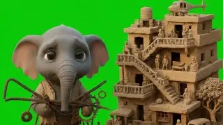 Bechara Nanha Hathi 😭 | Garibi Aur Sapne | Emotional Green Screen Video | free copyright video