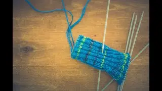 Relaxing Music And Heel Knitting