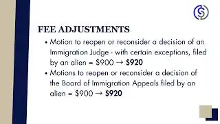 Immigration Application Fees Increase | ST Law Office