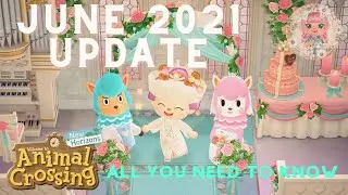 ⚡💍JUNE UPDATE v1.10.a - Wedding events, Father's Day & more in Animal Crossing New Horizons !!!