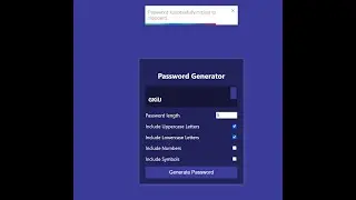 Build React.js Password Generator App With Copy to Clipboard & Toast Messages Using react-toastify